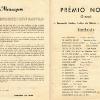 Programa da peça de Teatro "Prémio Nobel", representada pelo GDC no Cine-Aveiras em 29 de Agosto de 1967.
