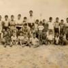 A primeira colónia de férias na praia de Santa Cruz, anos 50.